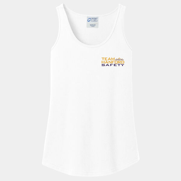 THS Crest - Ladies Core Cotton Tank Top Thumbnail