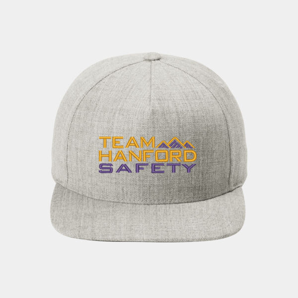 THS embroidered  - YP Classics ® Premium 5 Panel Snapback Cap Thumbnail