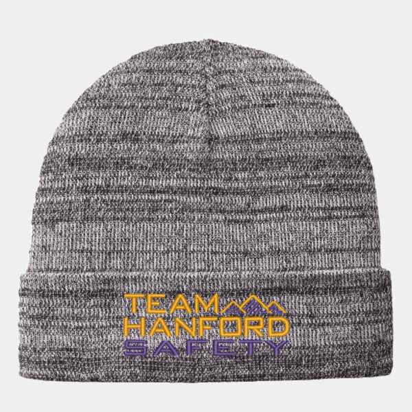 THS embroidered  - Knit Cuff Beanie Thumbnail