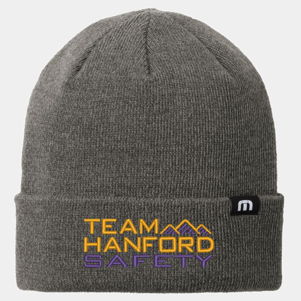 THS embroidered  - Solid Cuffed Beanie Thumbnail