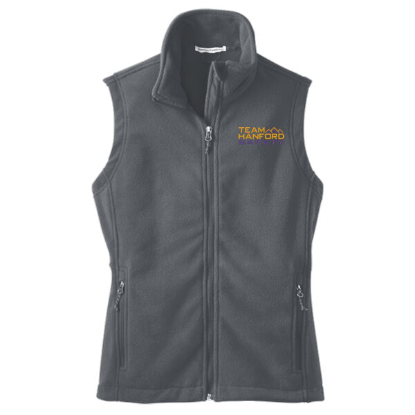 THS embroidered  - Ladies Value Fleece Vest Thumbnail