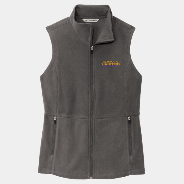 THS embroidered  - Ladies Accord Microfleece Vest Thumbnail