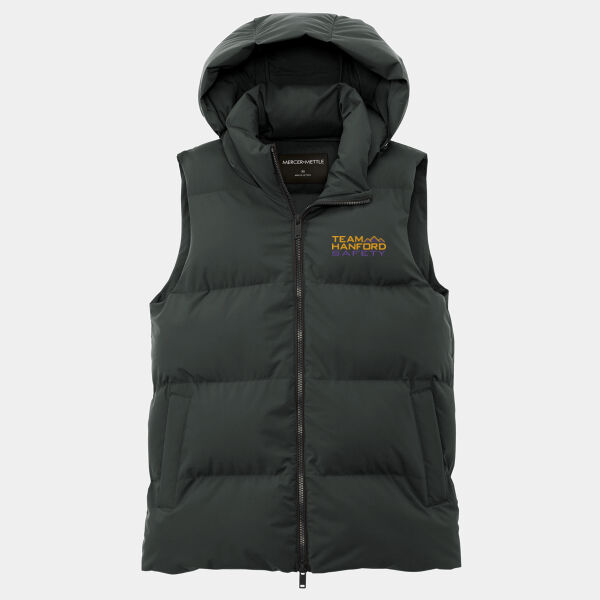 THS embroidered  - Women's Puffy Vest Thumbnail