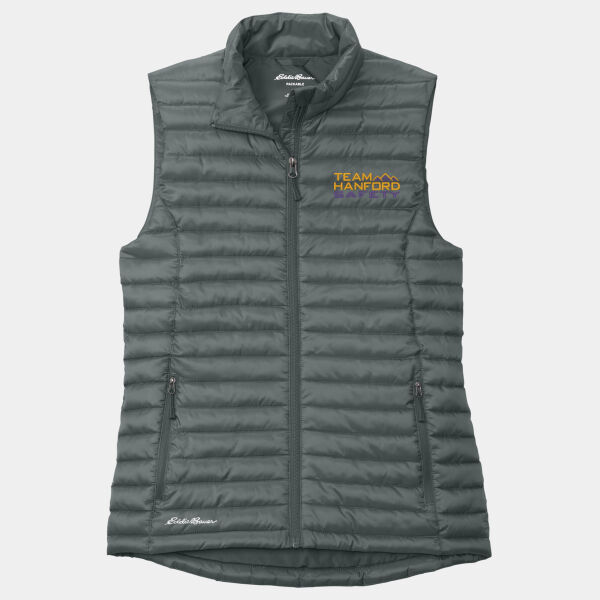 THS embroidered  - Women's Packable Quilted Vest Thumbnail