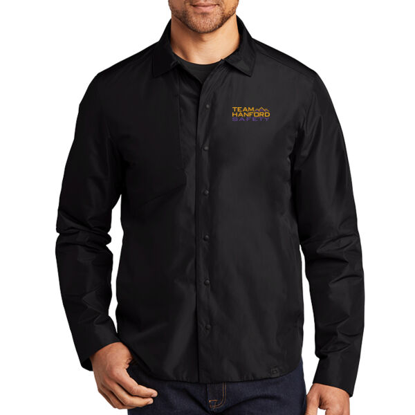 THS embroidered  - Reverse Shirt Jacket Thumbnail