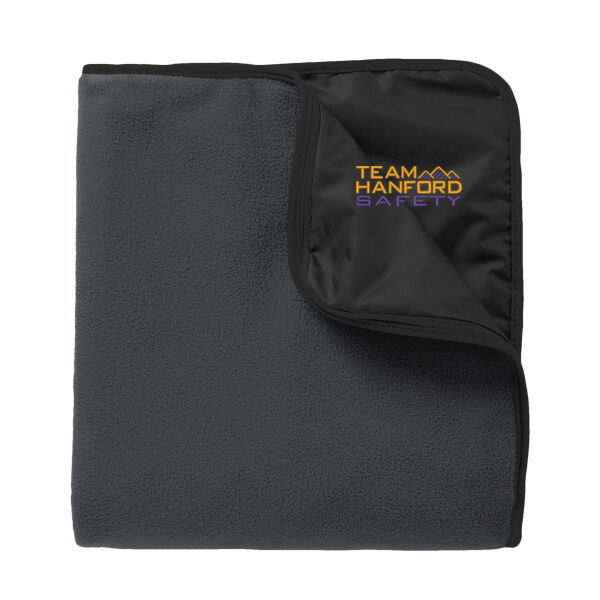 THS embroidered  - Fleece & Poly Travel Blanket (limited stock) Thumbnail