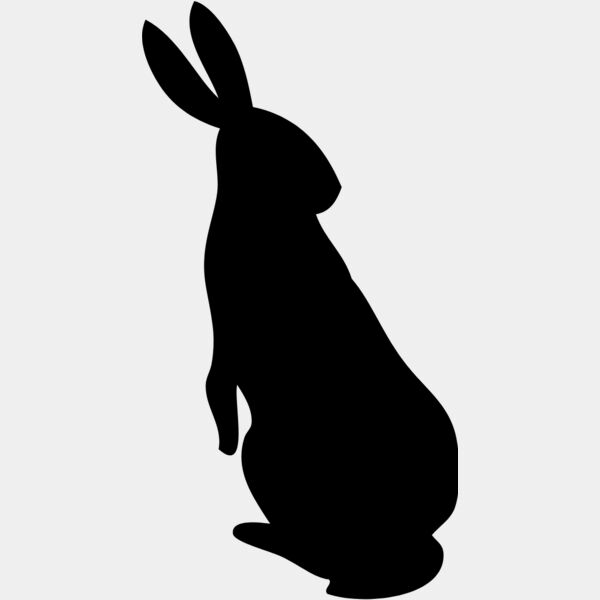 Rabbit Silhouette 3 Thumbnail