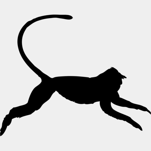 Monkey Silhouette 12 Thumbnail
