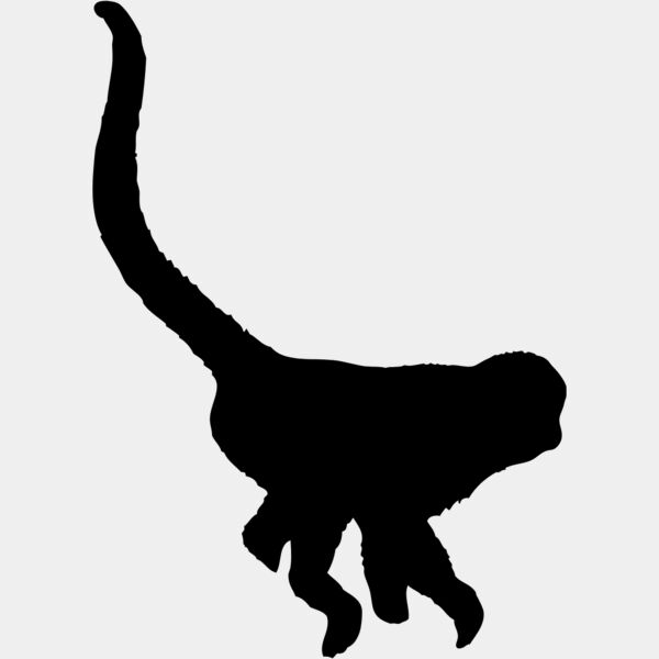 Monkey Silhouette 8 Thumbnail