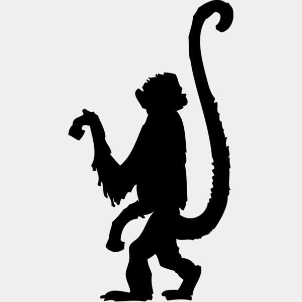 Monkey Silhouette 2 Thumbnail