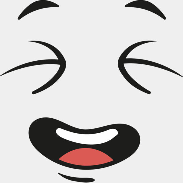 Cartoon Laughing Face 3 Thumbnail