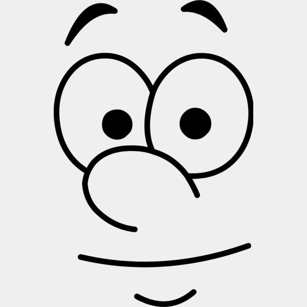 Cartoon Happy Face 5 Thumbnail