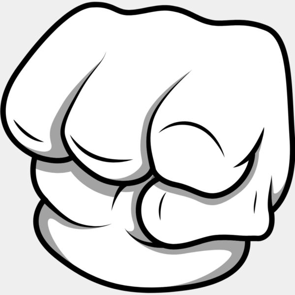 Cartoon Hand Fist Punch 1 Thumbnail