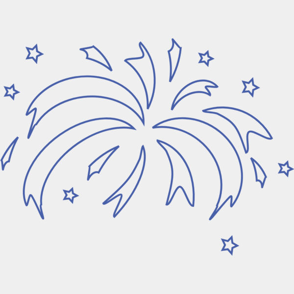 White Blue Fireworks 1 Thumbnail
