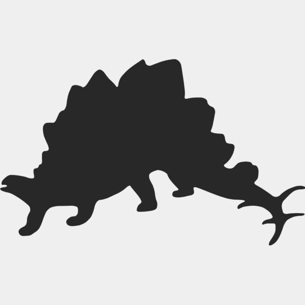 Stegosaurus Dinosaur Silhouette 1 Thumbnail