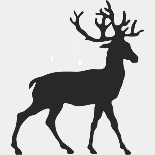 Deer Buck Silhouette 1 Thumbnail