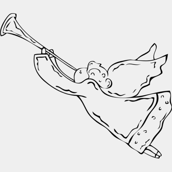 Angel Playing Trumpet 1 Thumbnail