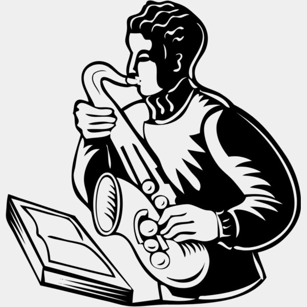Man Playing Saxophone 1 Thumbnail