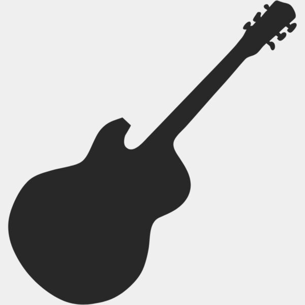 Electric Guitar Silhouette 6 Thumbnail