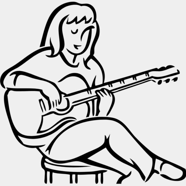 Girl Playing Guitar 1 Thumbnail