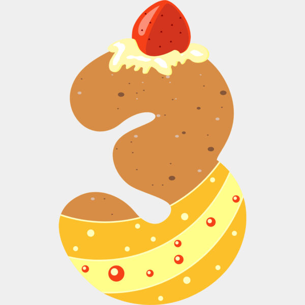 Three Birthday Sweet Number 1 Thumbnail