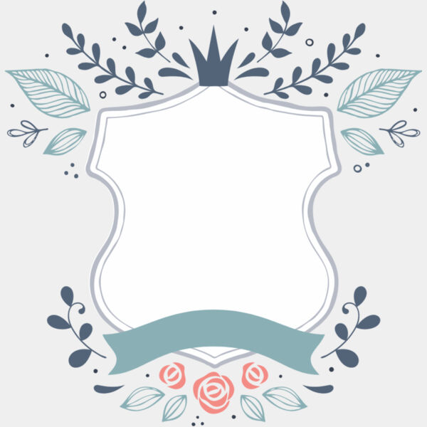 Floral Wedding Shield 1 Thumbnail