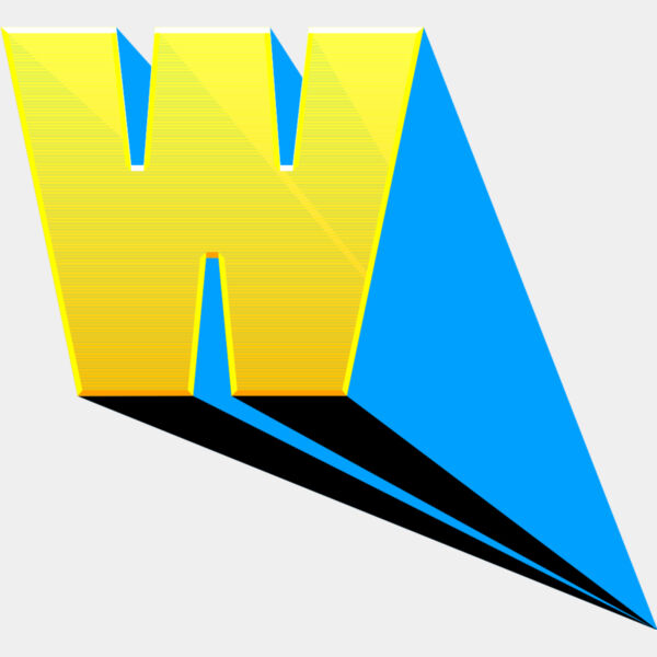 Superhero Comic Book W 1 Thumbnail