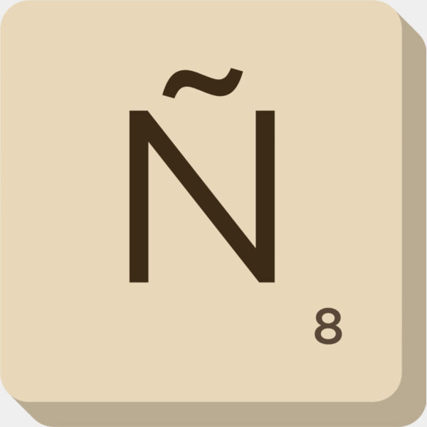 Scrabble N Spanish Accent 1 Thumbnail