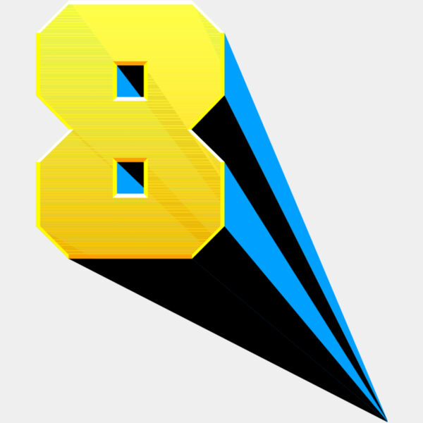 Superhero Comic Book Eight 8 Thumbnail