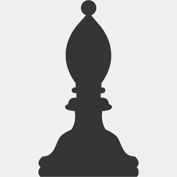Bishop Chess Piece Silhouette 1 Thumbnail