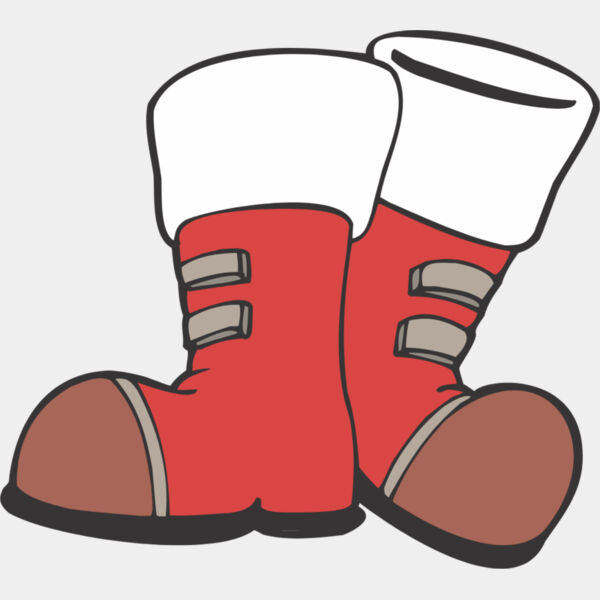 Christmas Santa Claus Boots Shoes 1 Thumbnail