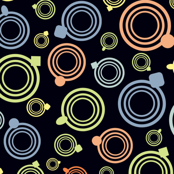 Groovy Circle Background 45 Thumbnail