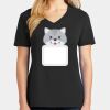 Ladies Core Cotton V-Neck Tee Thumbnail