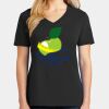 Ladies Core Cotton V-Neck Tee Thumbnail