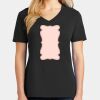 Ladies Core Cotton V-Neck Tee Thumbnail