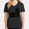 Ladies Core Cotton V-Neck Tee Thumbnail
